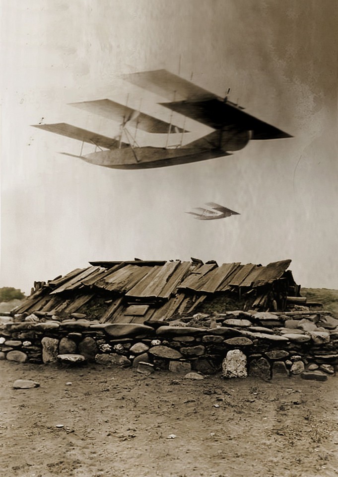 Oliver Wasow, Planes Over Sweat House
2009, Archival inkjet