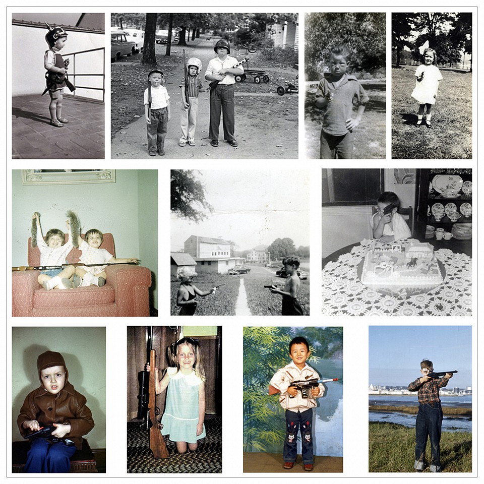 Oliver Wasow, Children with Guns
Found photographs