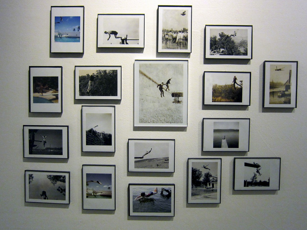 Oliver Wasow, Art and Culture Center of Hollywood, Florida (installation view detail)
Found photographs