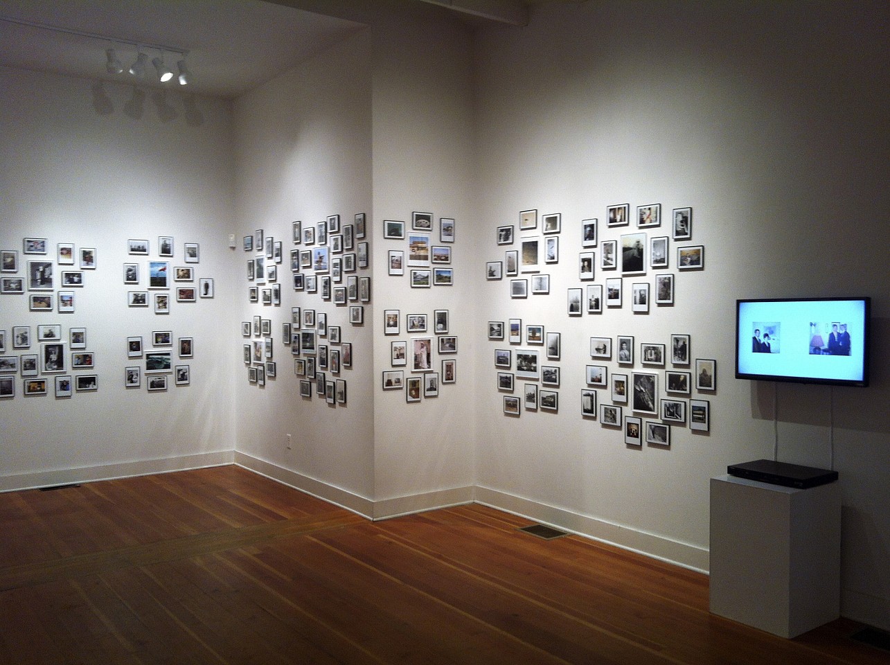 Oliver Wasow, Byrdcliffe Guild Woodstock, New York (installation view)
Found photographs